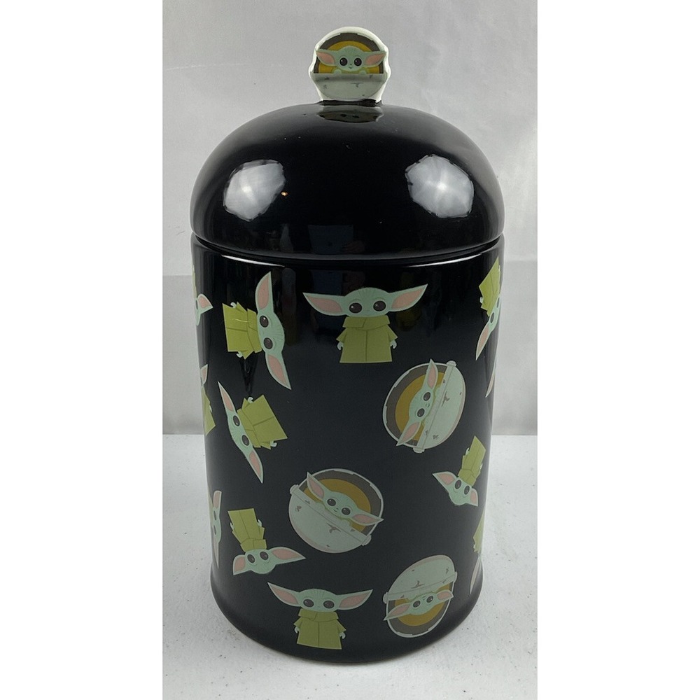 Disney Star Wars Mandalorian Cookie Jar Canister Large -the Child